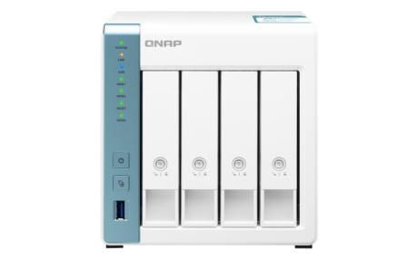 QNAP TS-431K- 4 HDD YUVALI DEPOLAMA ÜNİTESİ 1GB