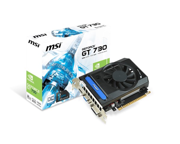 MSI GeForce GT 730 2GB GDDR3 128Bit Vga Dvi Hdmi