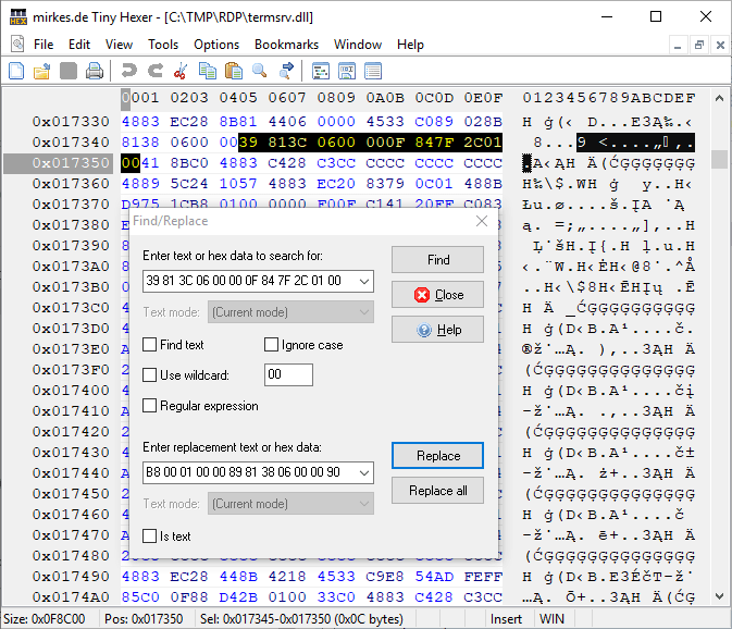 Tiny-Hexer-Windows-10da-coklu-RDP-Uzak-Masaustu-oturumu